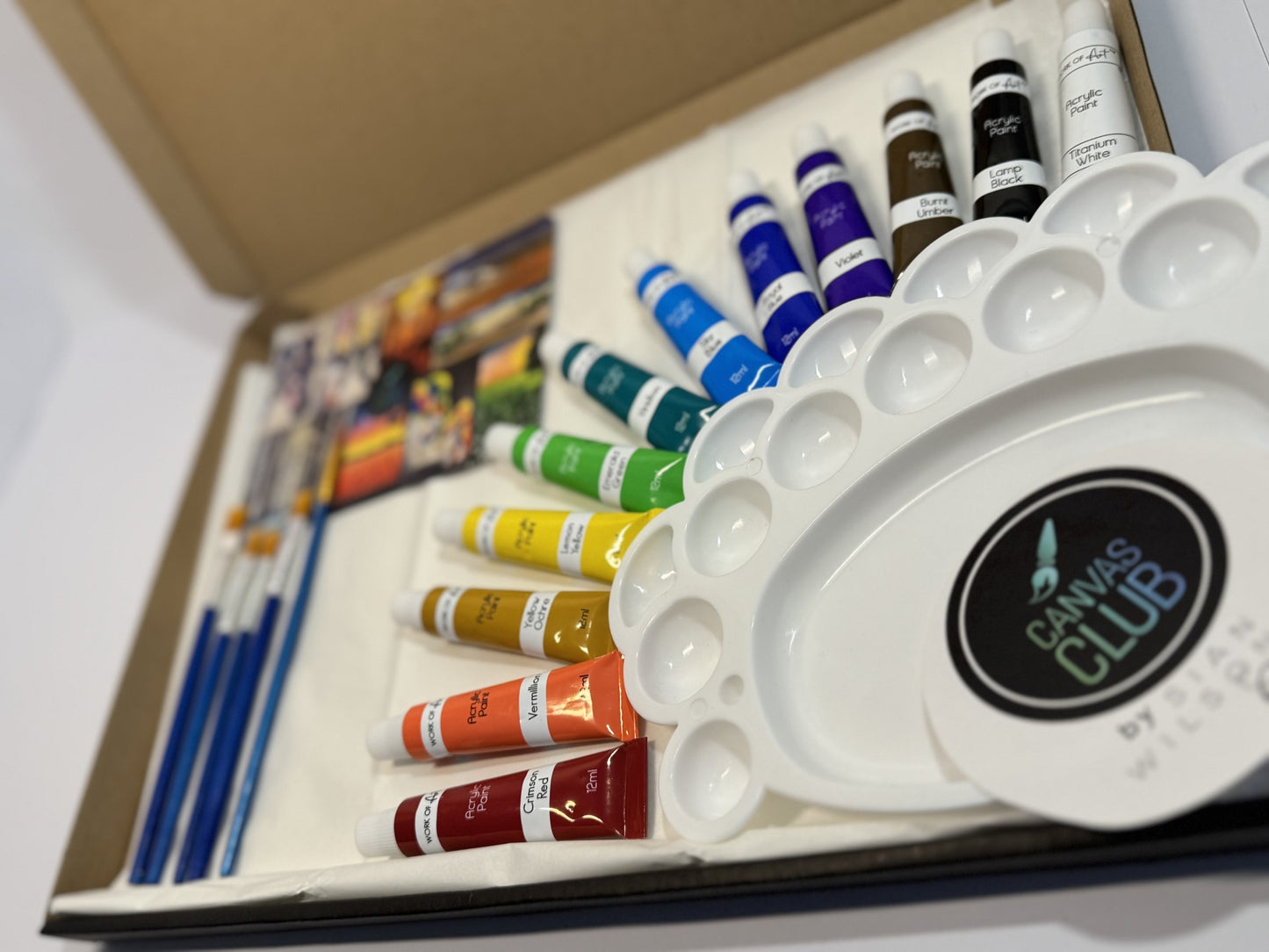 Canvas Club Painting Kit - Flamingo