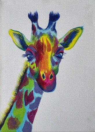 Canvas Club Painting Kit - Giraffe