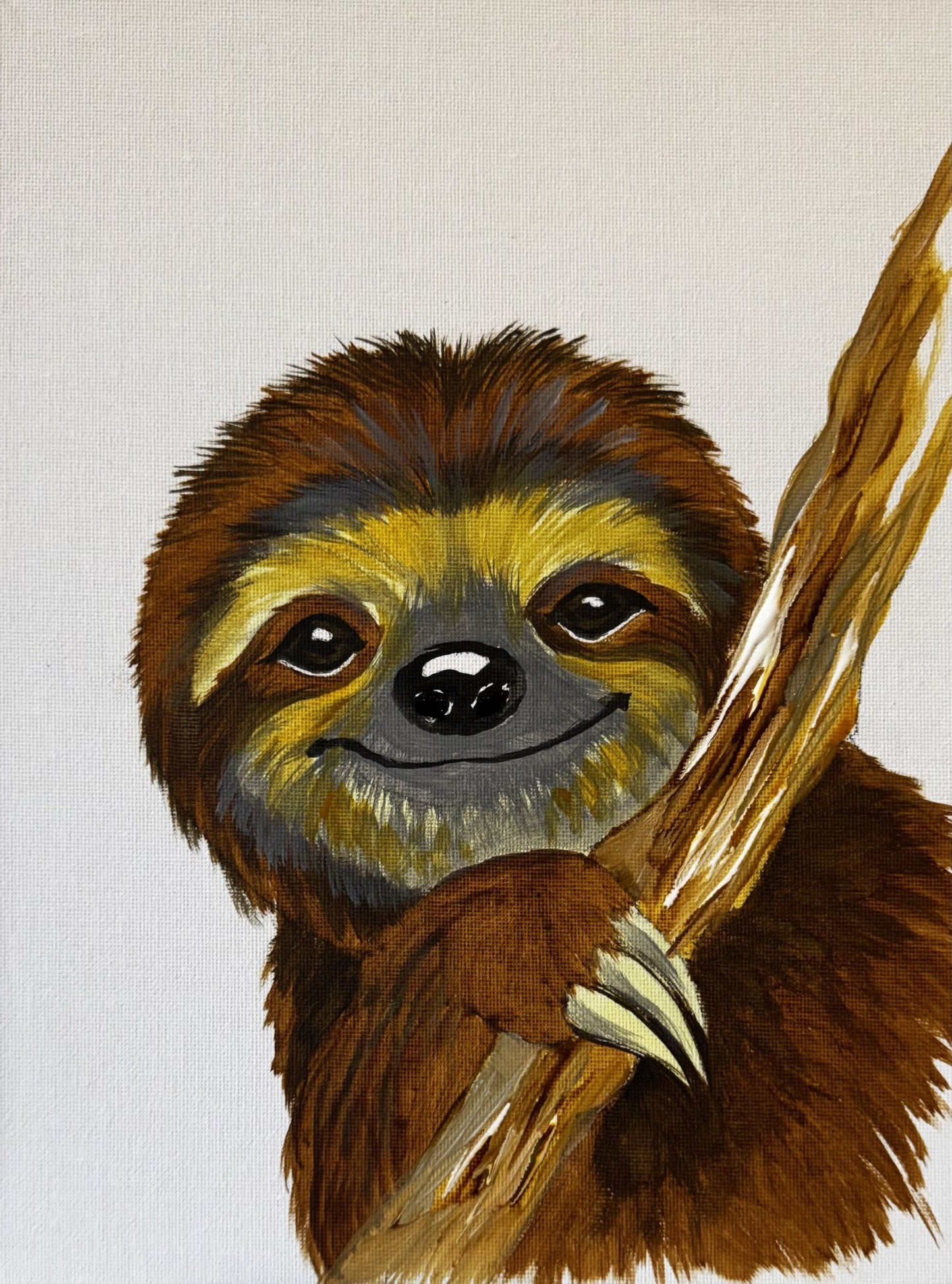 Canvas Club Painting Kit - Sloth