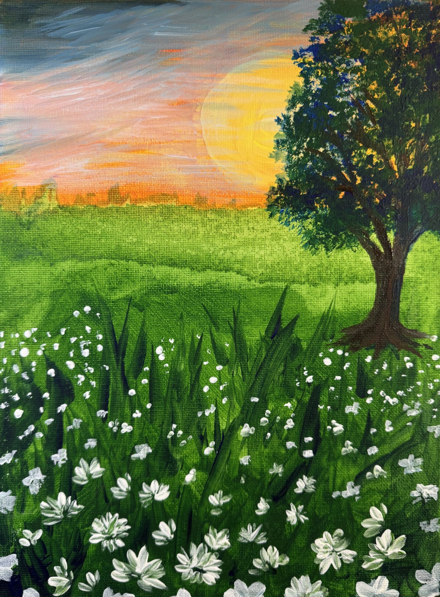 Canvas Club Painting Kit - Summer Meadow